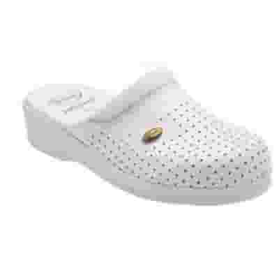 Scarpa Scholl Clog Backguard Unisex Bianca, Taglia 43