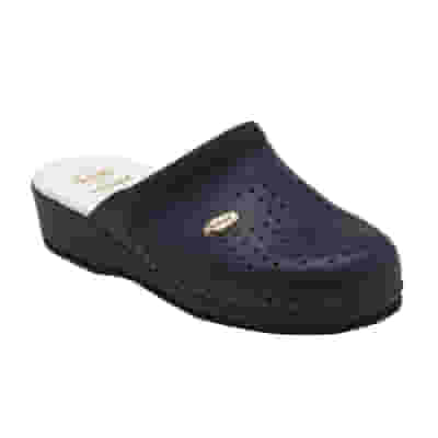 Zoccolo Scholl Clog Backguard Unisex Navy Blue taglia 37