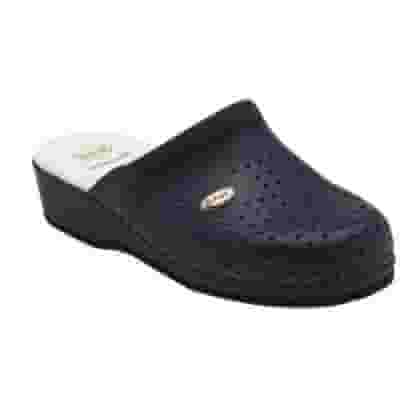 Scarpa Scholl Clog Backguard Unisex Navy Blue taglia 40