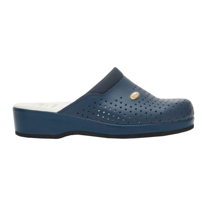 Scarpa Scholl Clog Backguard Unisex Navy Blue taglia 41