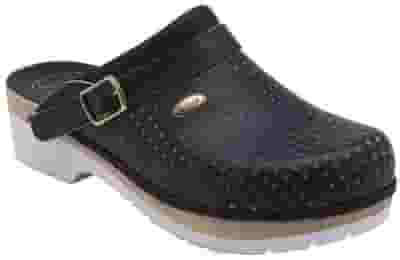 Zoccolo Scholl Clog Supercomfort Unisex Navy Blue, taglia 45