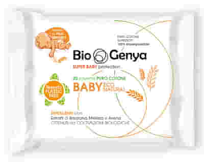 BIOGENYA ECO NATURAL SALVIETTINA BABY COTONE 20 PEZZI