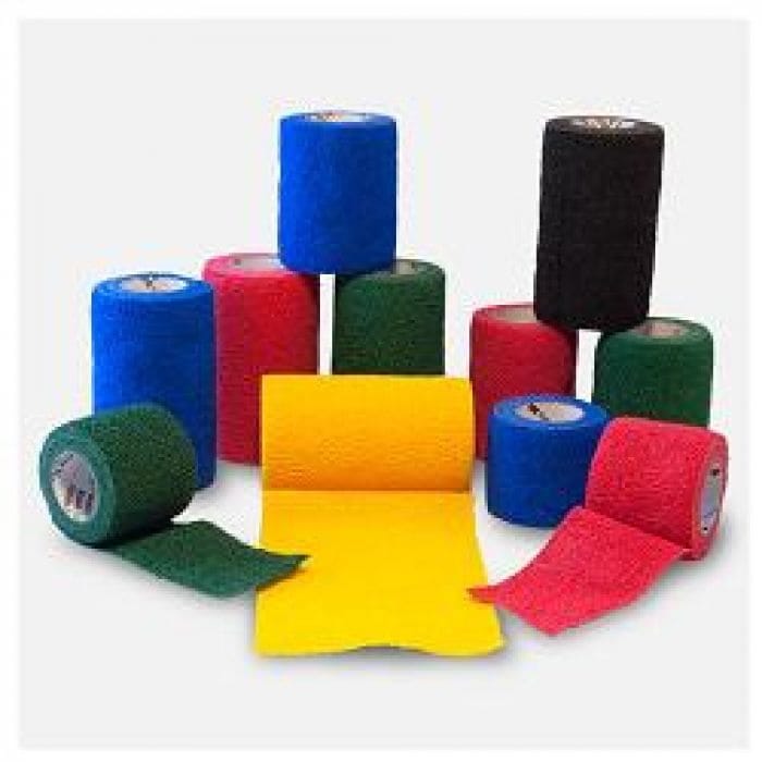 Fascia elastica Vetrap verde 10cm per contenzione e supporto