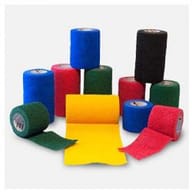 Fascia elastica Vetrap verde 10cm per contenzione e supporto
