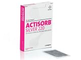 MEDICAZIONE IN CARBONE ATTIVO CON ARGENTO ACTISORB SILVER 6,5X9,5 10 PEZZI