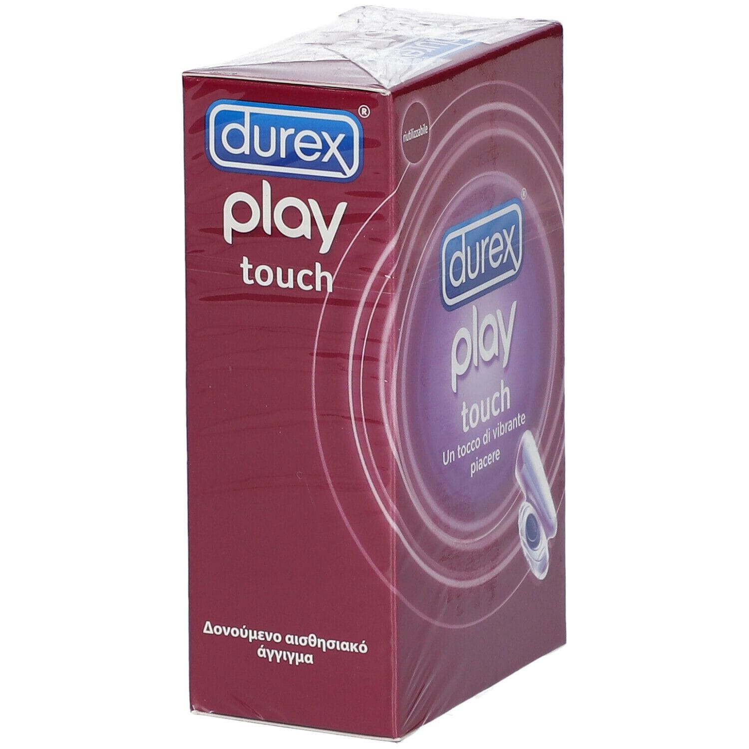 Vibratore Durex Play Touch per stimolazione clitoridea