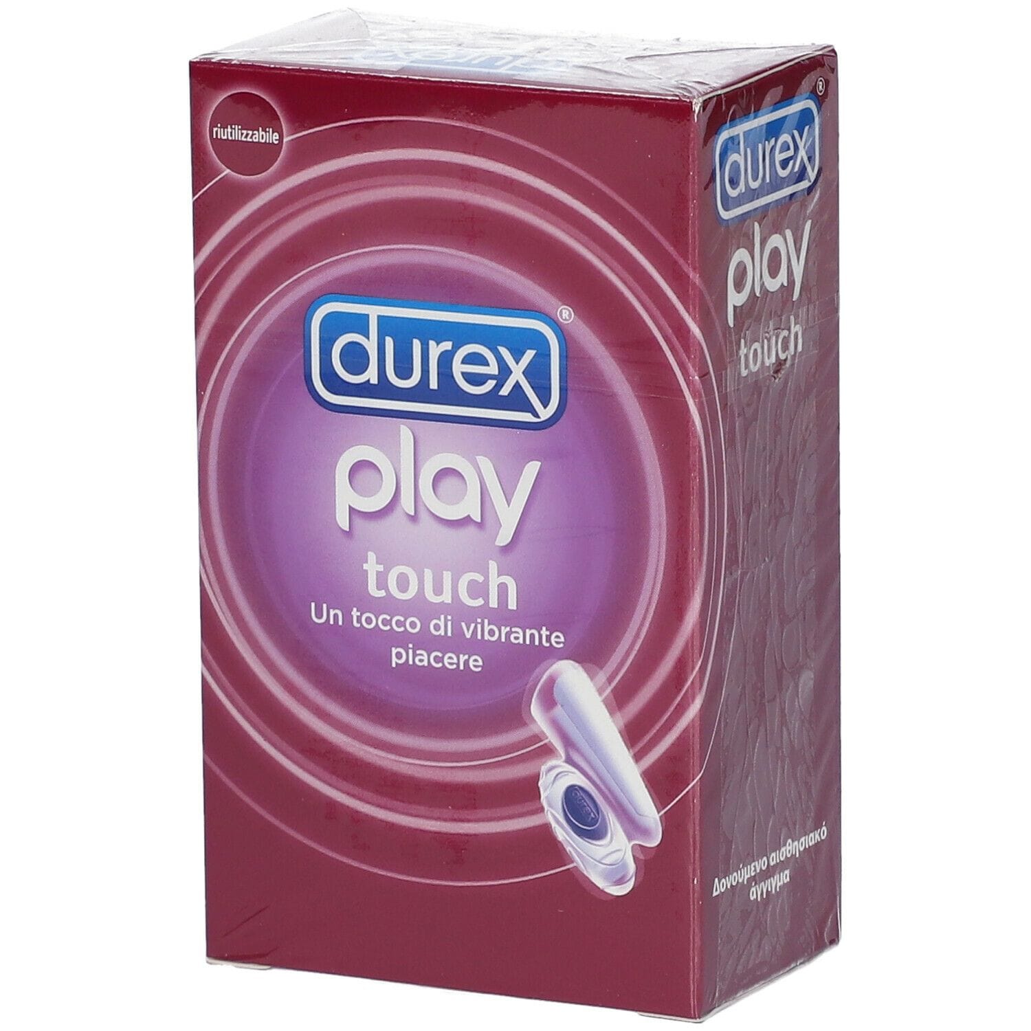 Vibratore Durex Play Touch per stimolazione clitoridea