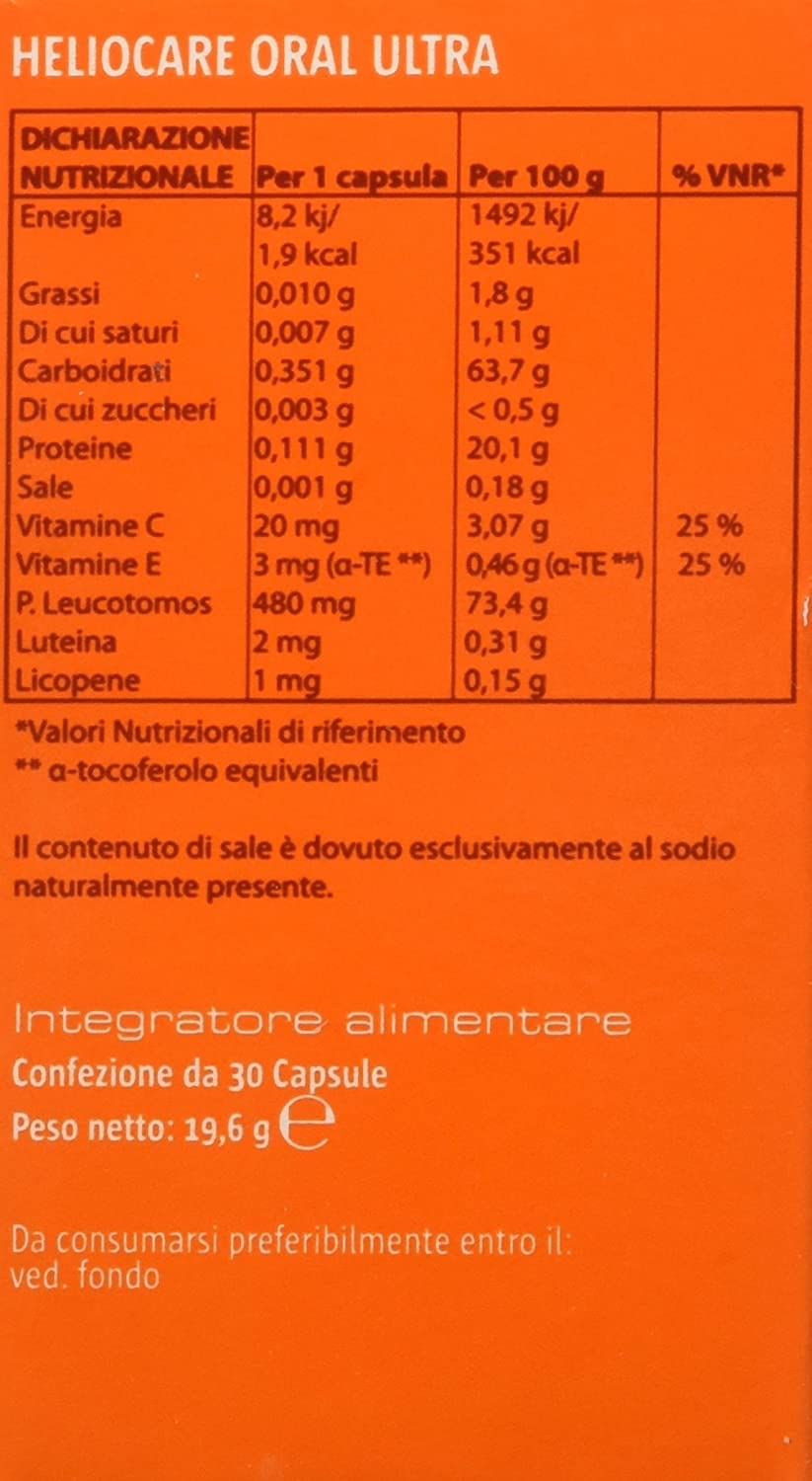 HELIOCARE ULTRA 30 CAPSULE