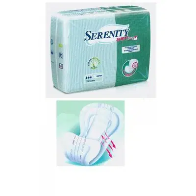PANNOLONE PER INCONTINENZA SAGOMATO SERENITY SOFTDRY+ ALOE SUPER 30 PEZZI PANNOLONE PER INCONTINENZA SAGOMATO SERENITY SOFTDRY+ ALOE SUPER 30 PEZZI