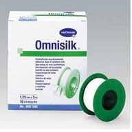 Cerotto in seta sintetica Omnisilk 2,5cm x 5m ipoallergenico