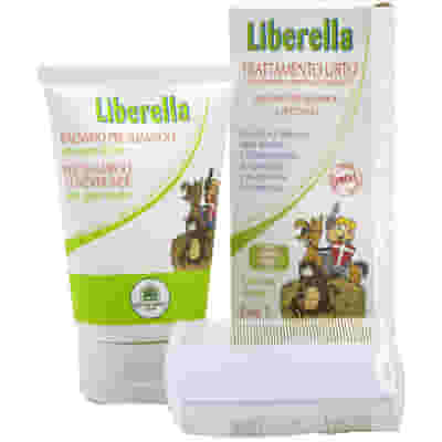 Balsamo anti-pidocchi Liberella con pettine devolvente, 125ml