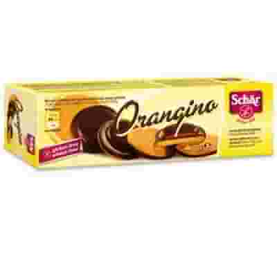 SCHAR ORANGINO BISCOTTI CON RIPIENO AL GUSTO DI ARANCIA RICOPERTI CON CIOCCOLATO 150 G
