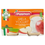PLASMON OMOGENEIZZATO YOGURT MELA 120 G X 2 PEZZI