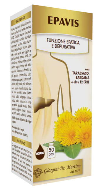 Integratore Epavis Giorgini Liquido per il fegato, 500ml