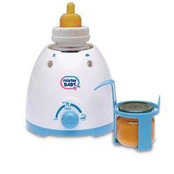 Scaldabiberon Mister Baby per casa e auto, con accessori