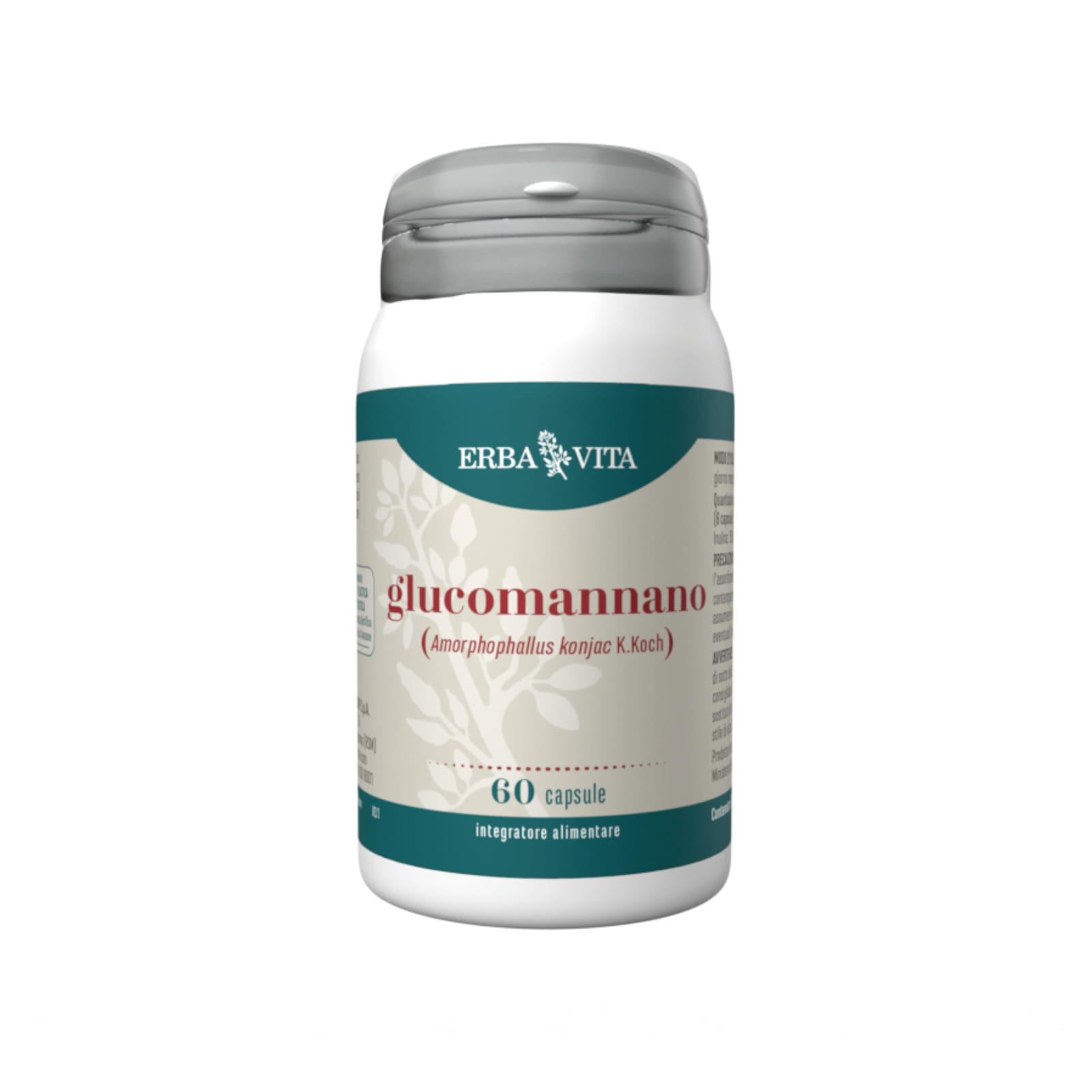 LARIX LABORATORI GLUCOMANNANO 60 CAPSULE