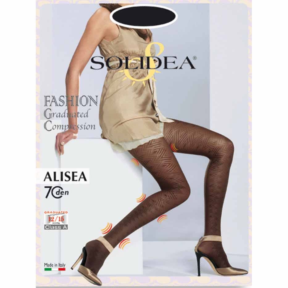 Collant Solidea Alisea 70 den fantasia moka, taglia 4/L
