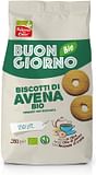 FSC BUONGIORNOBIO BISCOTTI ALL'AVENA+ BIO VEGAN SENZA LATTE 350 G