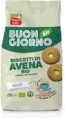 FSC BUONGIORNOBIO BISCOTTI ALL'AVENA+ BIO VEGAN SENZA LATTE 350 G