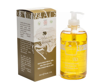 Olio di Argan Puro 500ml per elasticità e idratazione