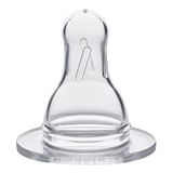TETTARELLA SLOW FLUSSO LENTO IN SILICONE 2 PEZZI