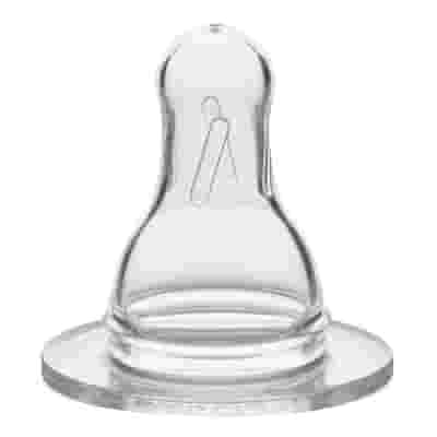TETTARELLA SLOW FLUSSO LENTO IN SILICONE 2 PEZZI