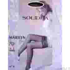 Calza autoreggente Solidea Marilyn 70 Sheer moka, taglia M