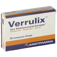 Integratore Verrulix 30 compresse per epidermide e difese