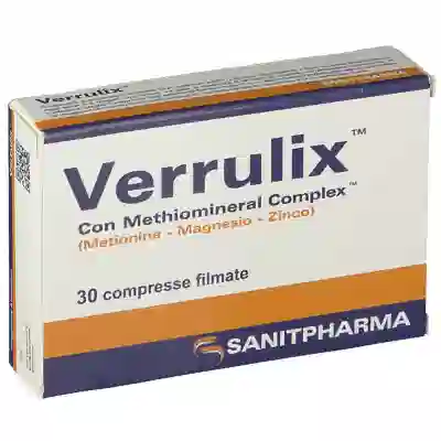 Integratore Verrulix 30 compresse per epidermide e difese