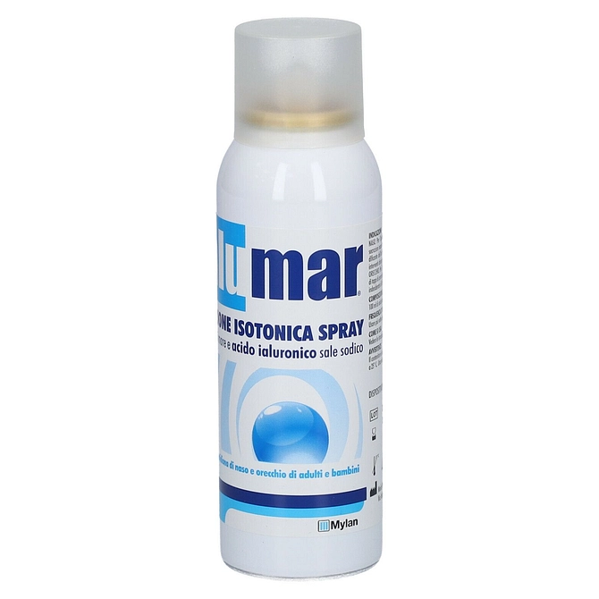 Soluzione Isotonica Spray Di Acqua Di Mare Acido Ialuronico Sale Sodico Per Igiene Naso Adulti E Bambini 100 Ml