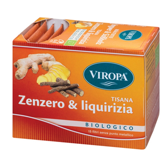 Viropa Zenzero & Liquirizia 15 Bustine
