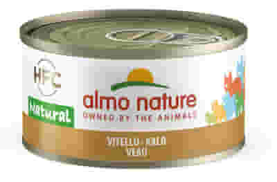 Alimento umido Almo Nature Cat al Vitello 70g, monoproteico