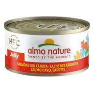 Alimento umido Almo Nature Salmone e Carota per gatti 70g