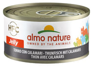 Alimento umido Almo Nature Tonno e Calamari per gatti 70g