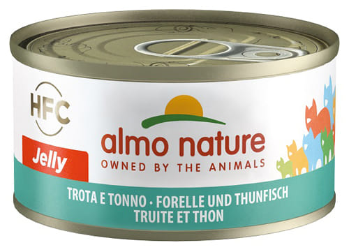 Alimento umido Almo Nature Cat Trota e Tonno 70g