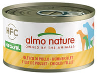 Almo Nature cibo umido cane filetto di pollo 95g