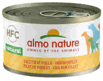Almo Nature cibo umido cane filetto di pollo 95g
