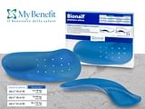 PLANTARE ATTIVO PREFORMATO BIONAIF BLU MISURA PICCOLA 2 PEZZI