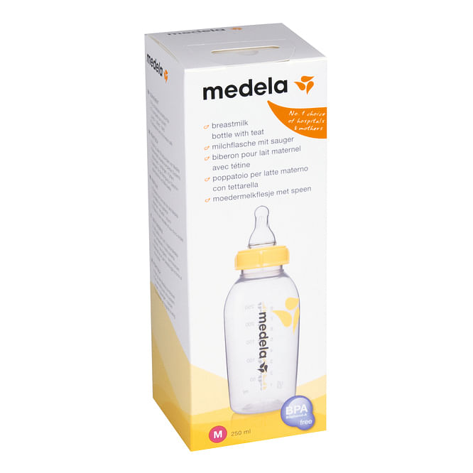 Biberon Con Tettarella Flusso Medio 250 Ml