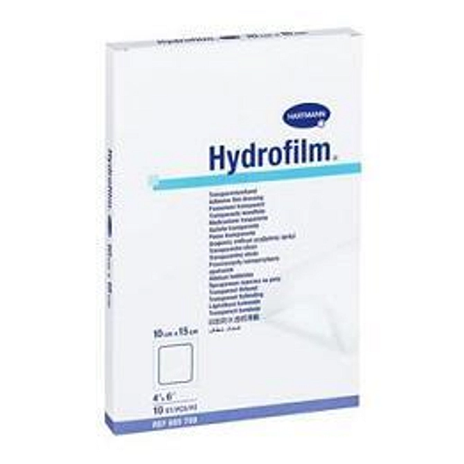 Medicazione Adesiva Trasparente In Poliuretano Hydrofilm 10 X12,5 Cm 10 Pezzi