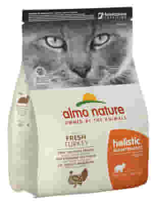 Cibo secco Holistic Cat con tacchino fresco e riso, 2kg