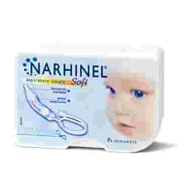 ASPIRATORE NASALE NARHINEL + 2 RICAMBI SOFT ARTICOLO 526403
