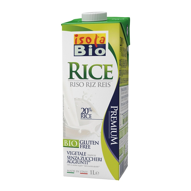 Isola Bio Drink Rice Natural 1 Litro