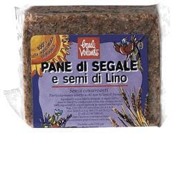 Pane integrale di segale e lino, 500g