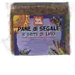Pane integrale di segale e lino, 500g