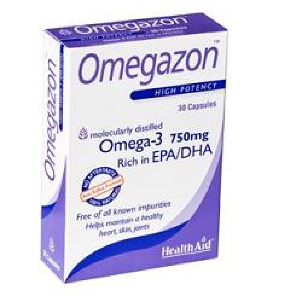 Integratore Omega 3 HealthAid Omegazon, 30 capsule