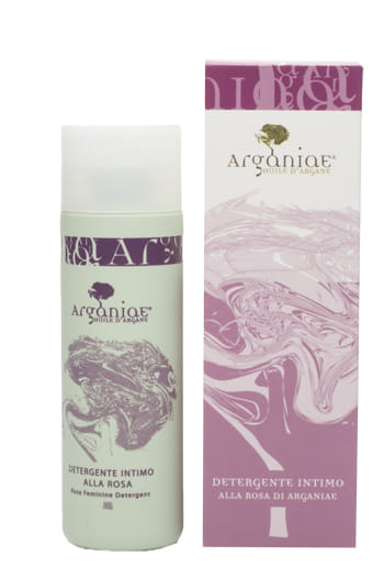 Detergente intimo alla rosa e olio di argan, 200ml