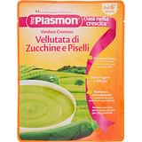 PLASMON POUCHES VELLUTATA DI ZUCCHINE E PISELLI 180 G