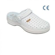 Scarpa professionale New Bonus Punched Bycast unisex, bianco n.38