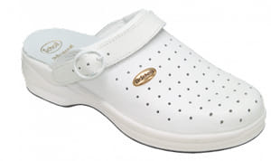 Scarpa professionale New Bonus Punched Bycast unisex, bianco 42